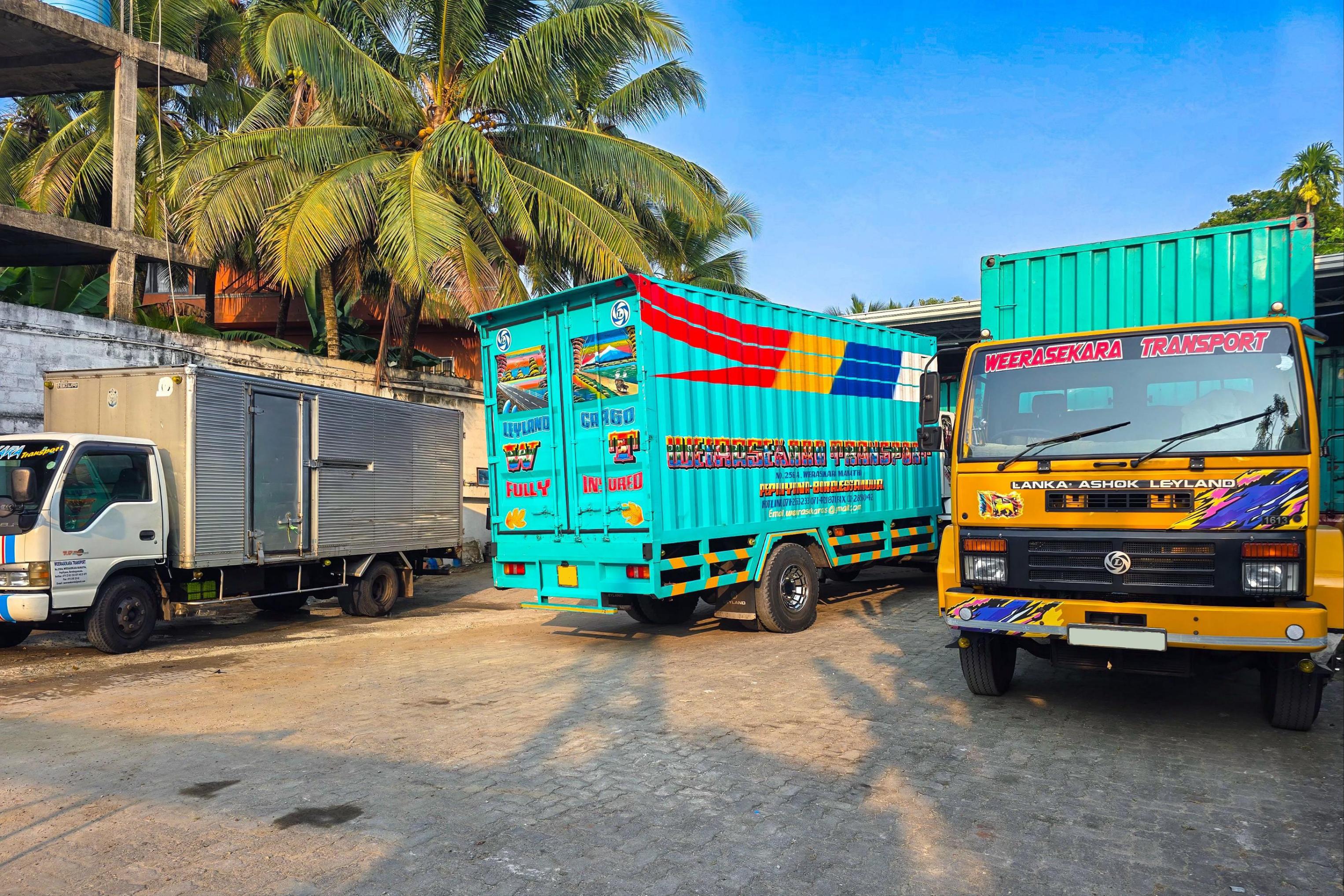 Weerasekara Transport Service Yard Leyland Colombo Sri Lanka
